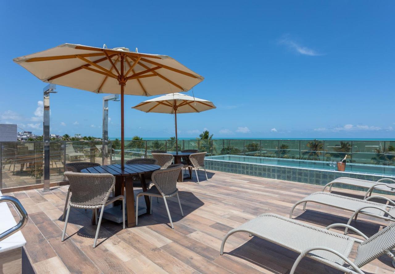 Frente Mar Apartamento Luxuoso Na Praia De Cabo Branco João Pessoa Exterior foto